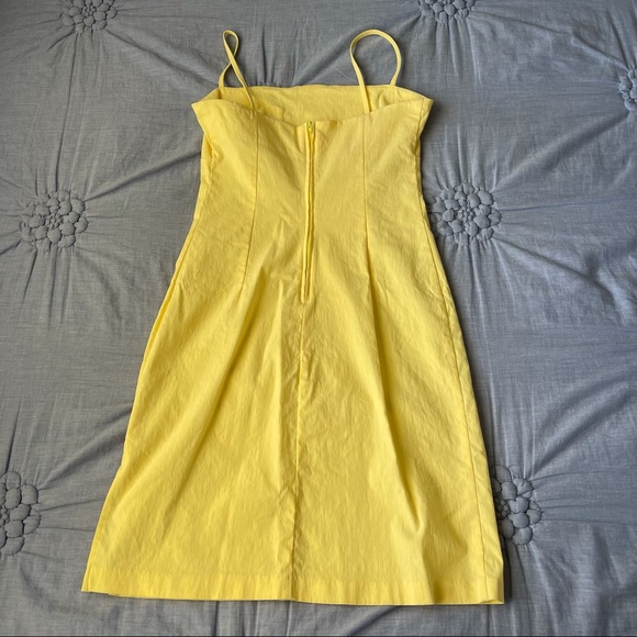 SOLD! Y2K Yellow Mini Dress 💛 - Picture 6 of 8